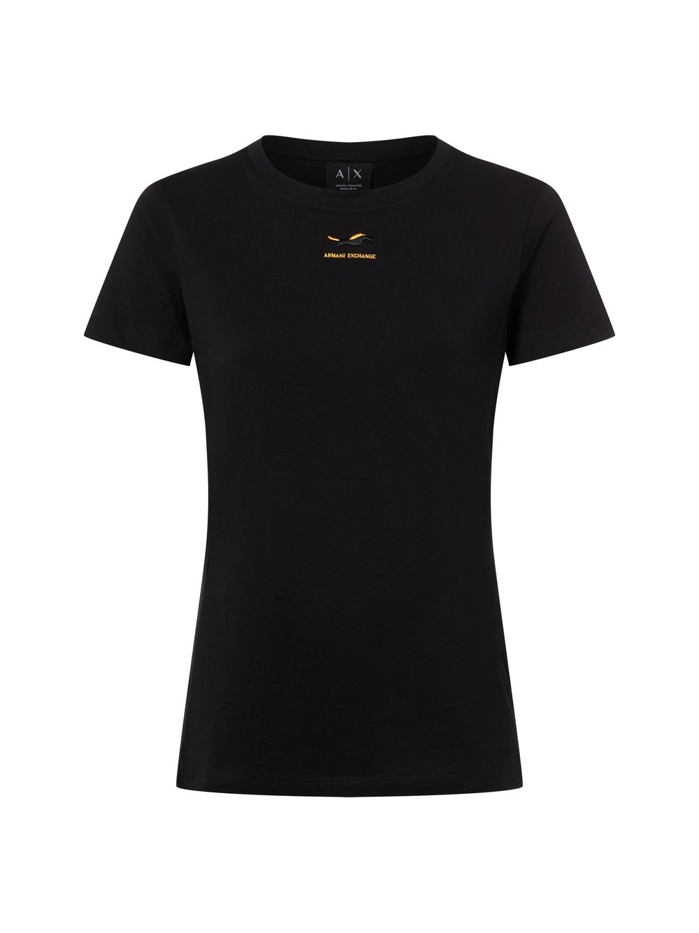 Armani Exchange T-Shirt Damen Baumwolle schwarz, L