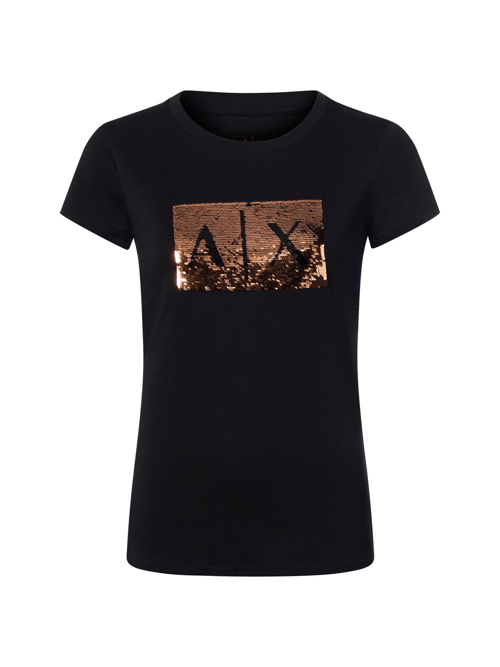 Armani Exchange T-Shirt Damen Baumwolle mehrfarbig gemustert, XL