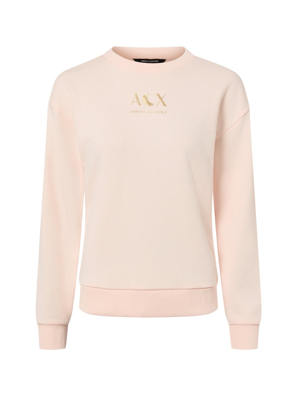 Armani Exchange Sweatshirt Damen Baumwolle rosa, XL