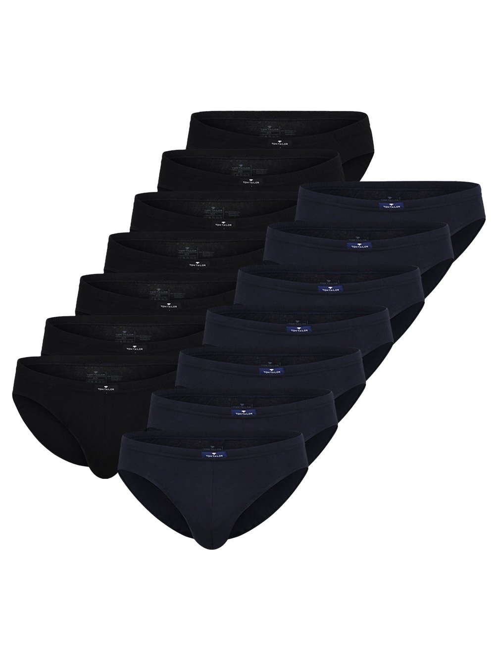Tom Tailor Slip 14er Pack Herren Baumwolle mehrfarbig, XL