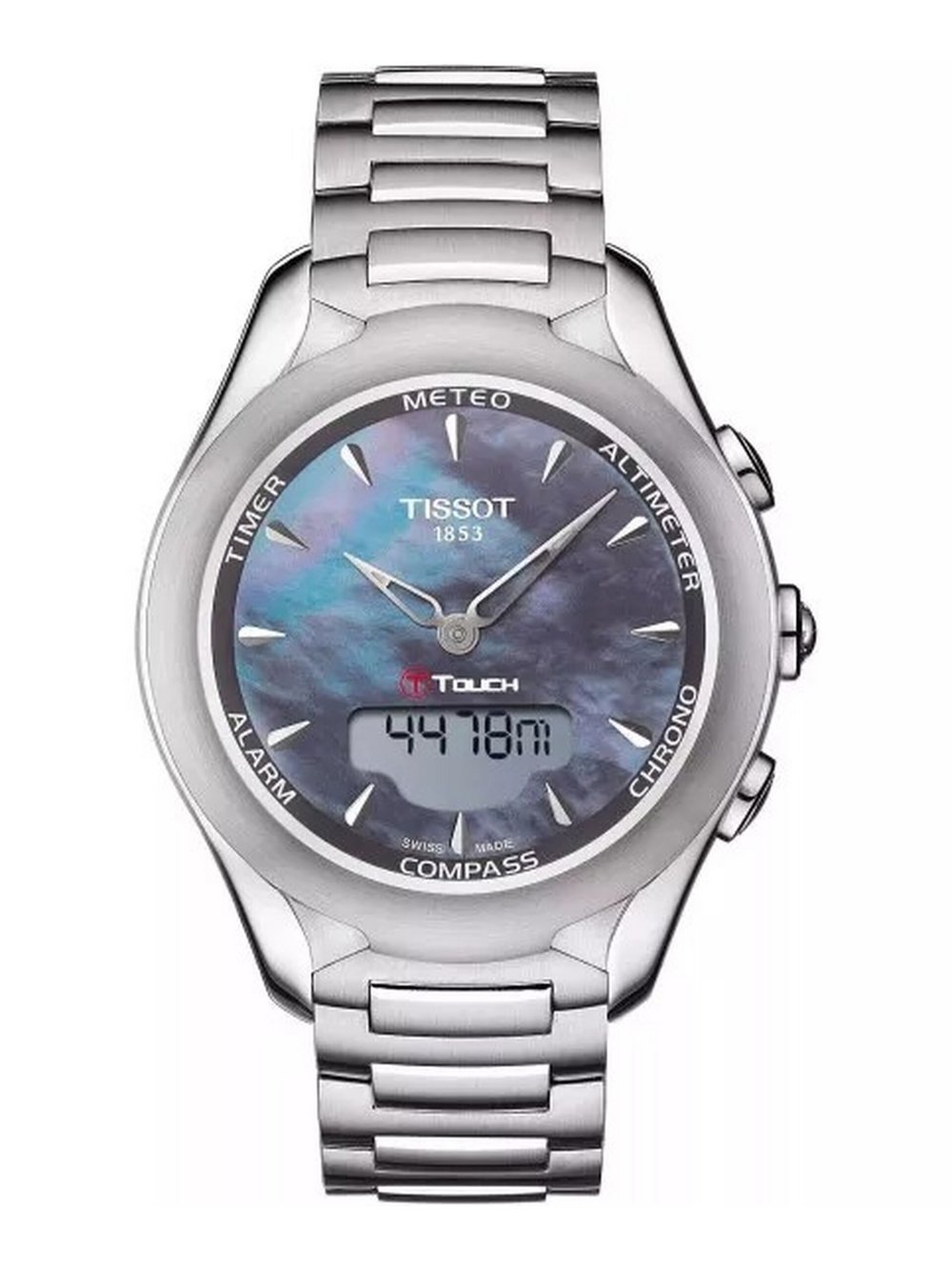 Tissot Quarzuhr Damen Edelstahl silber, ONE SIZE