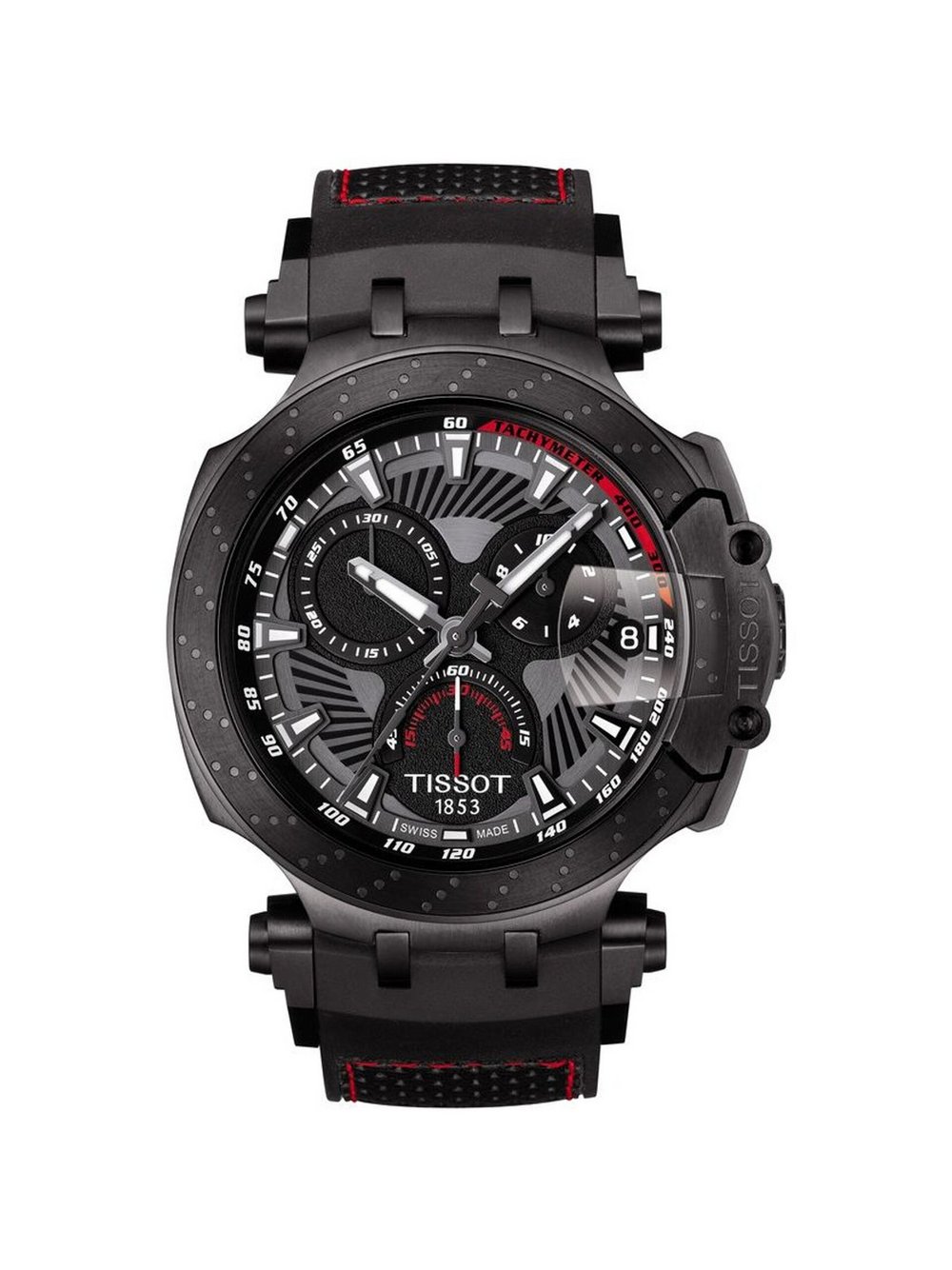 Thumbnail - Tissot Quarzuhr Herren Edelstahl schwarz, ONE SIZE