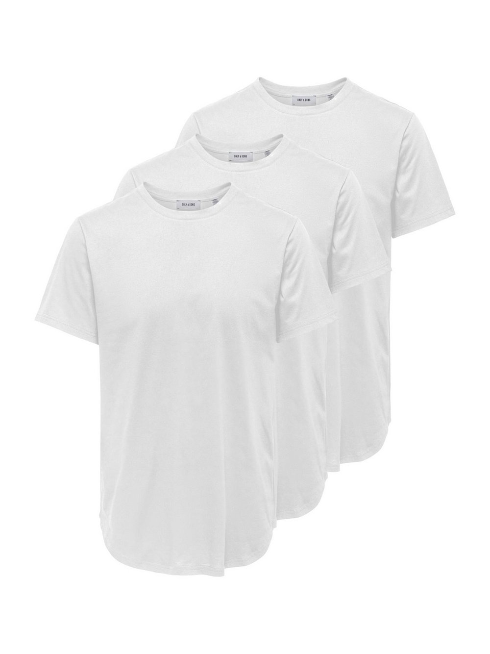 Only&Sons T-Shirt Herren Baumwolle weiß, XXL