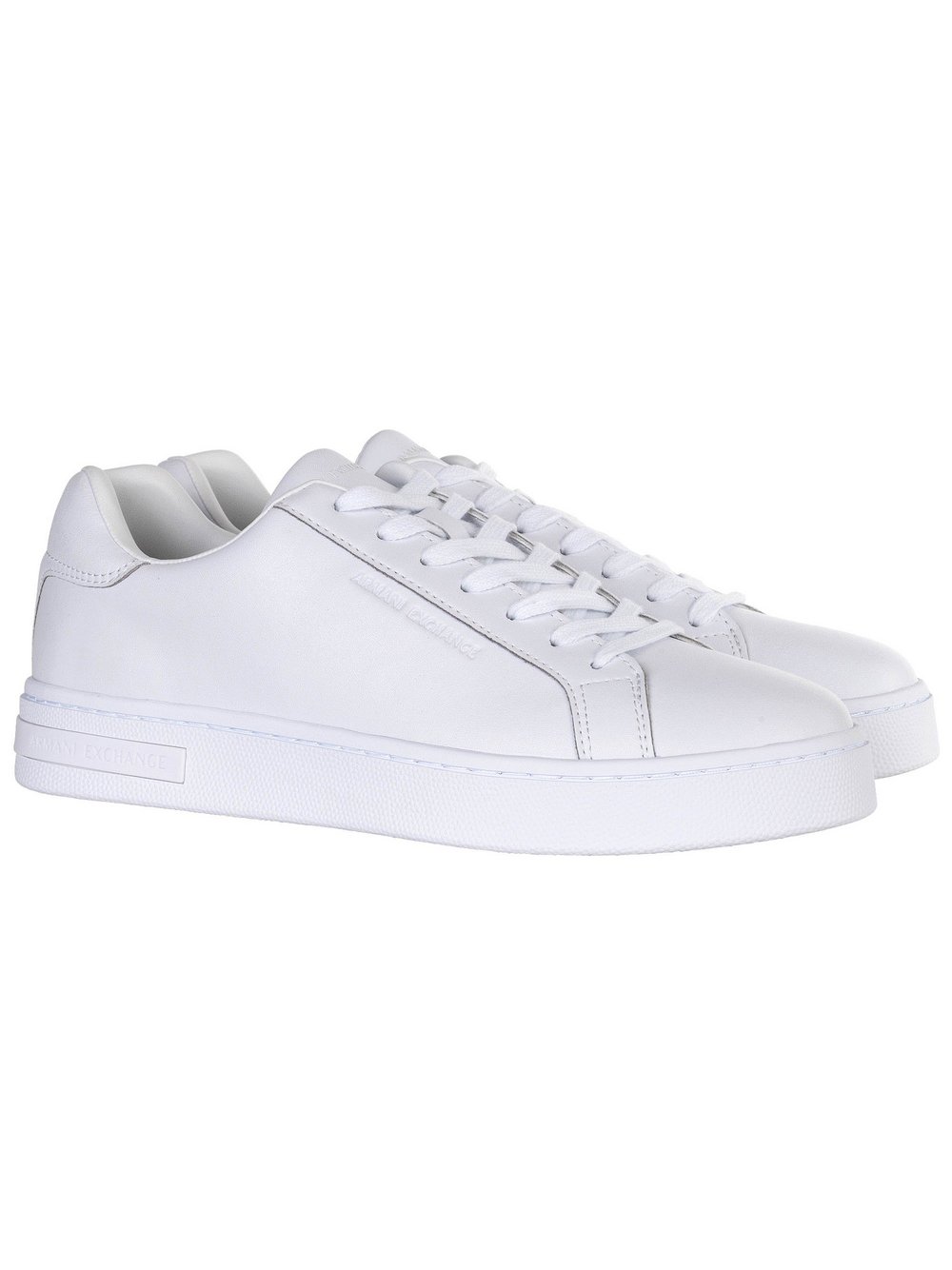Armani Exchange Sneaker Herren Leder weiß, 44