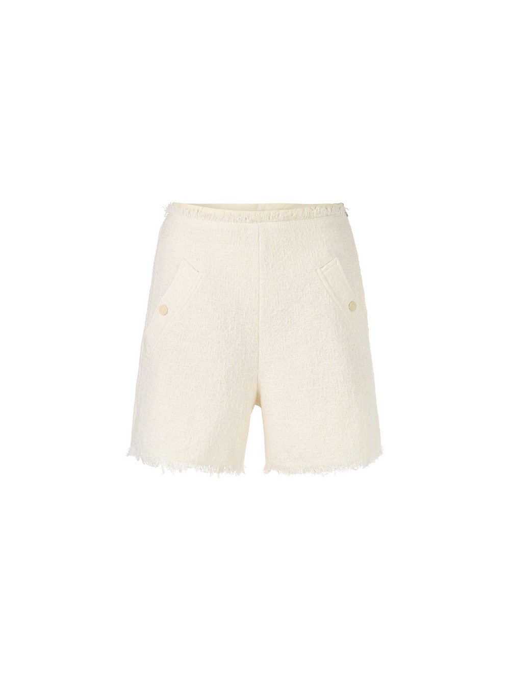 Marc Cain Shorts Damen Baumwolle beige gemustert, 46