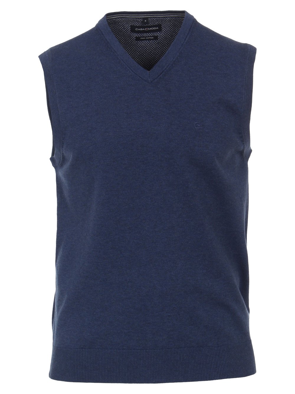 Thumbnail - CASAMODA Pullunder Herren Baumwolle blau, XXL