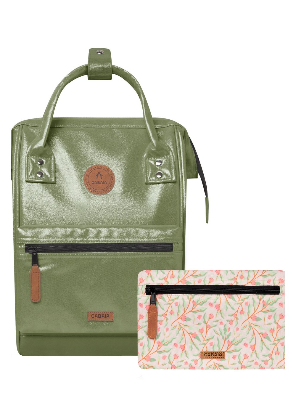 CABAIA Rucksack Damen Polyamid grün, ONE SIZE
