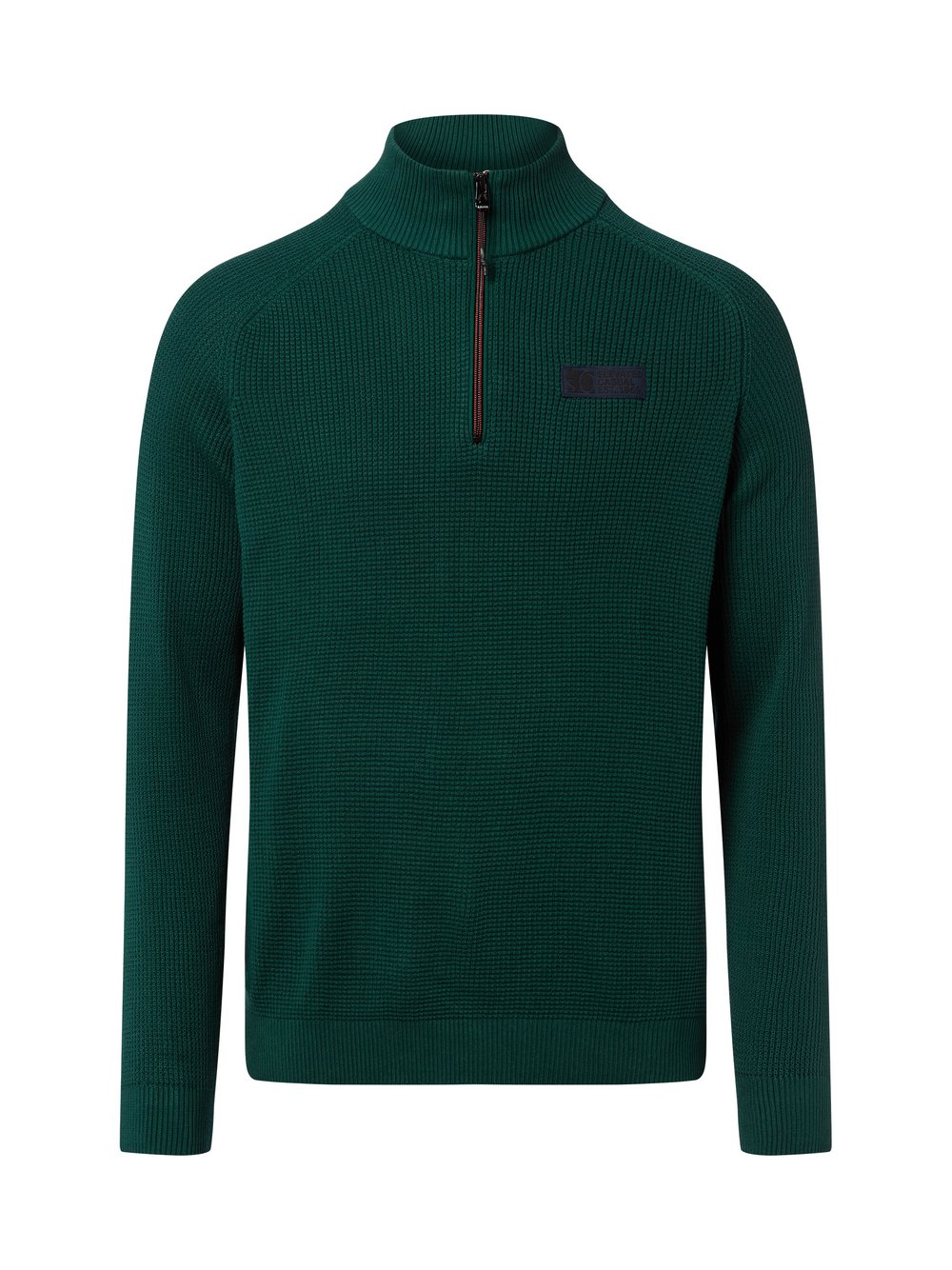 s.Oliver Troyer-Pullover Herren Baumwolle grün, L