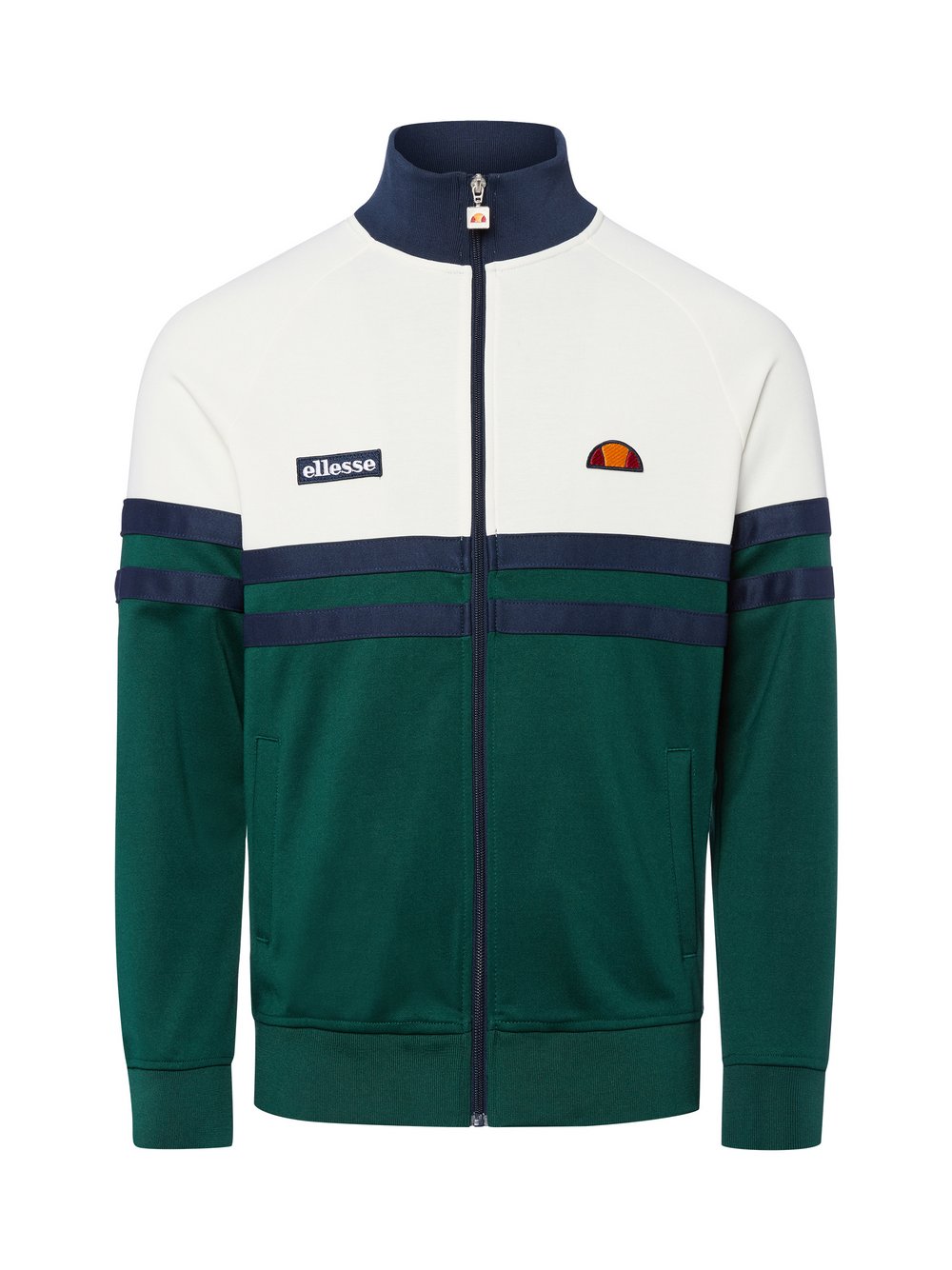 ellesse Sweatjacke Herren Baumwolle grün, M