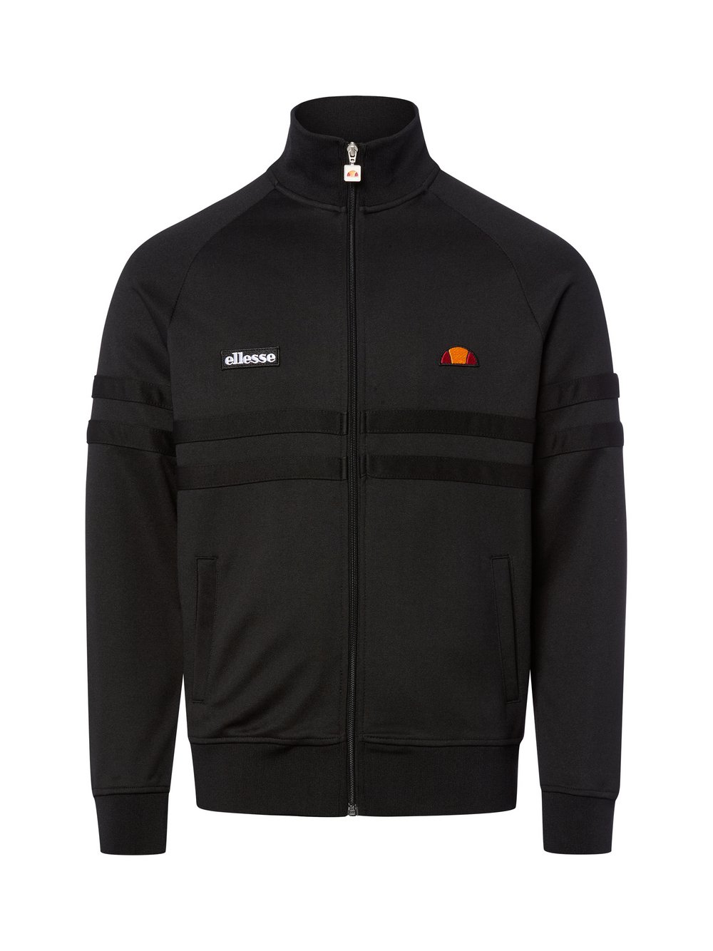 ellesse Sweatjacke Herren Baumwolle schwarz, M