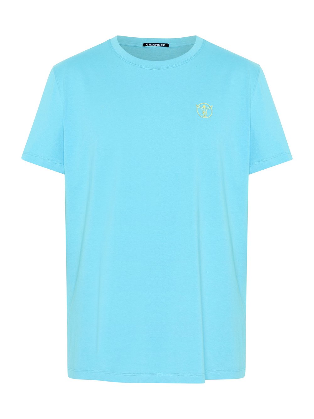 Chiemsee Kurzarmshirt Herren Baumwolle blau bedruckt, S