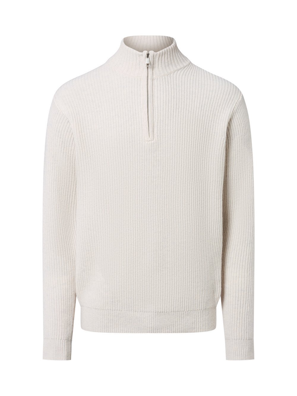 Andrew James Pure Cashmere Troyer Herren weiß meliert, XXXL