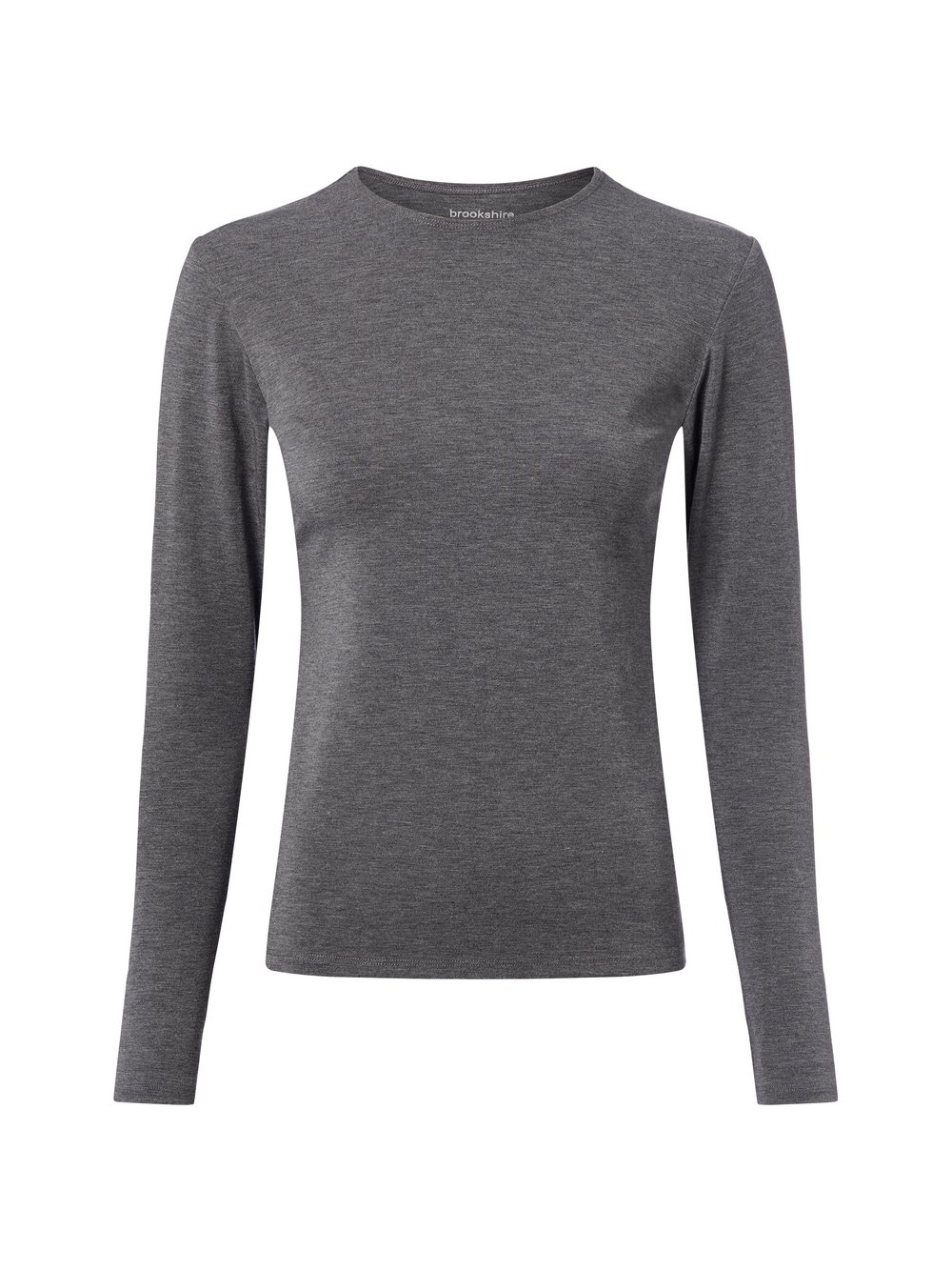 brookshire Langarmshirt Damen grau meliert, M