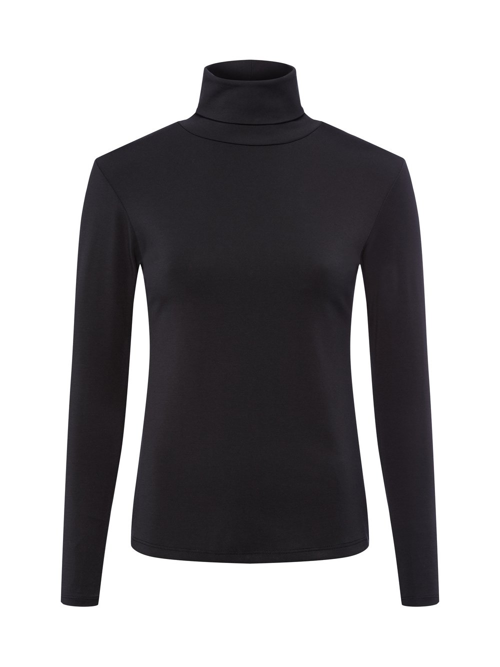 brookshire Rollkragen-Langarmshirt Damen schwarz, XL