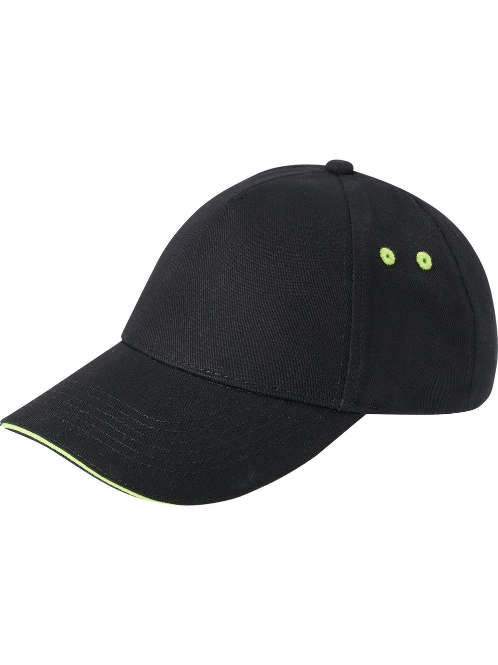 Thumbnail - Jan Vanderstorm Basecap Herren Baumwolle schwarz, ONE SIZE