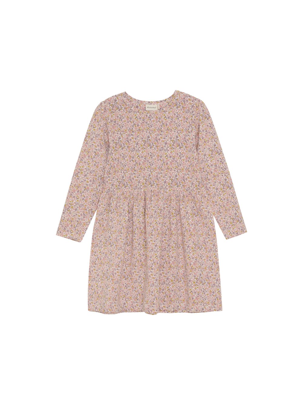 Thumbnail - Minymo Sommerkleid Mädchen Textil rosa gemustert, 122