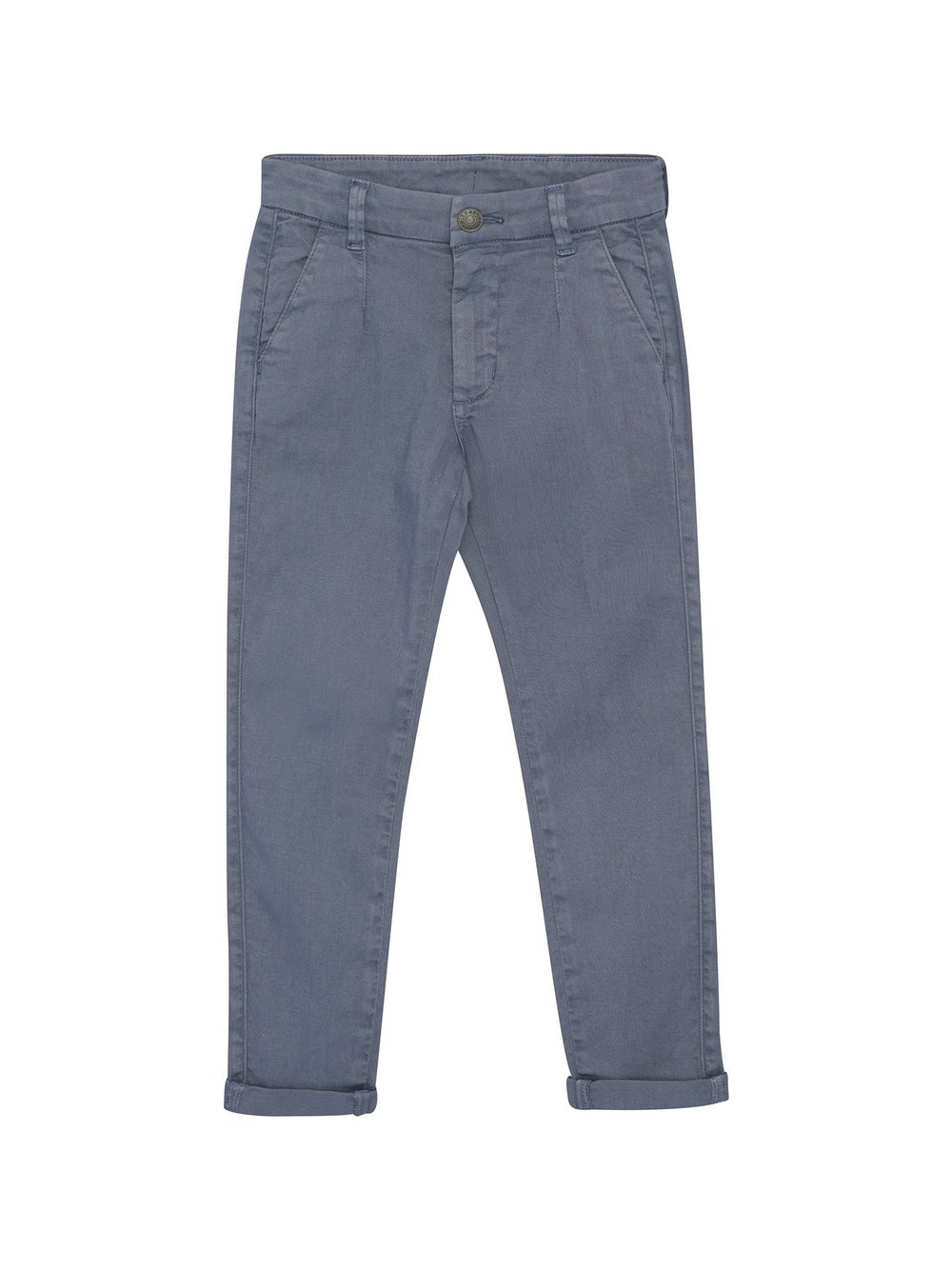 Thumbnail - Minymo Chinohose Jungen Baumwolle blau, 98