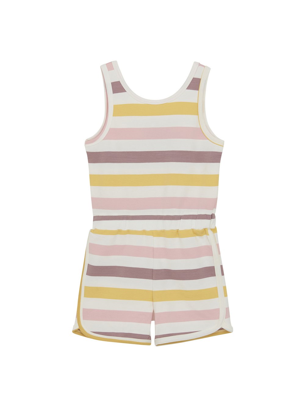 Thumbnail - ColorKids Jumpsuit Mädchen Baumwolle rosa gestreift, 122