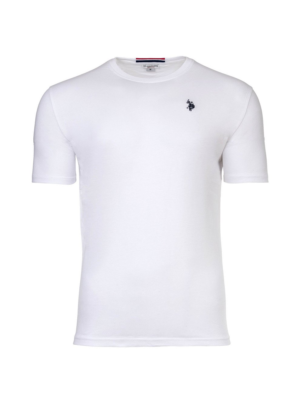 U.S. Polo Assn. T-Shirt 1er Pack Herren Baumwolle weiß, S