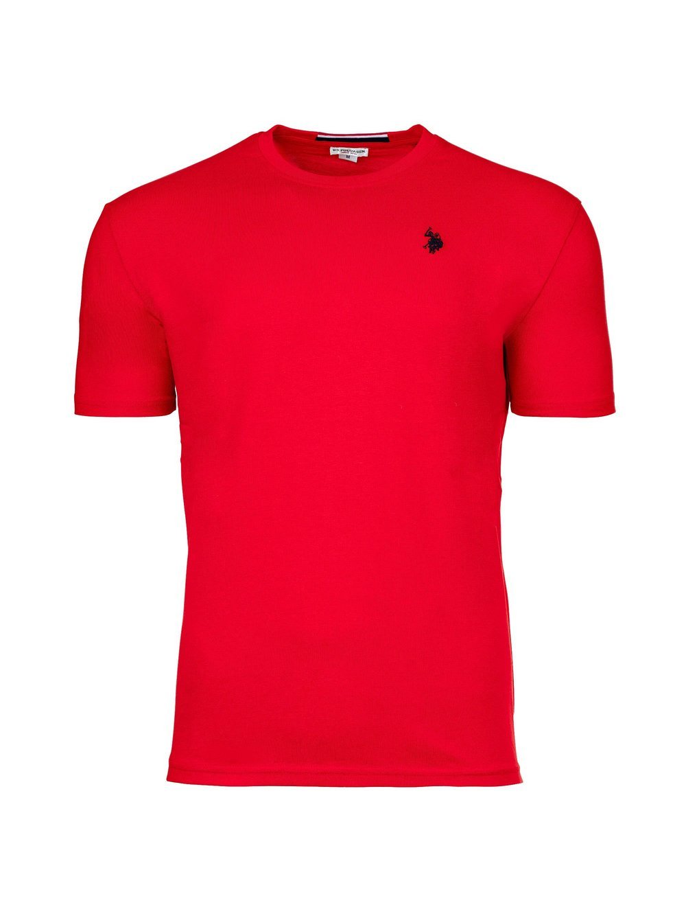 U.S. Polo Assn. T-Shirt 1er Pack Herren Baumwolle rot, M
