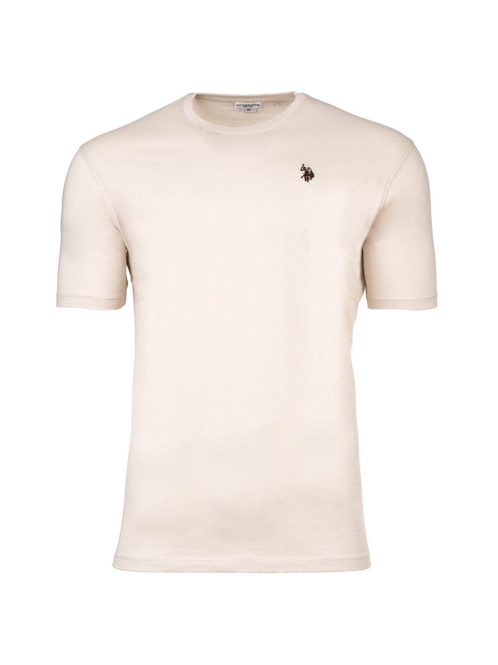 U.S. Polo Assn. T-Shirt 1er Pack Herren Baumwolle beige, XL