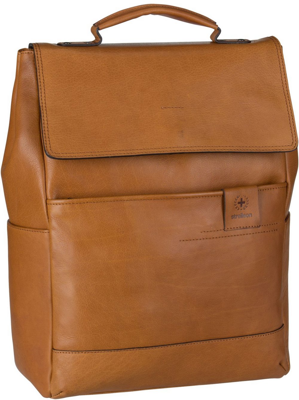 Strellson Rucksack Herren Leder braun, ONE SIZE