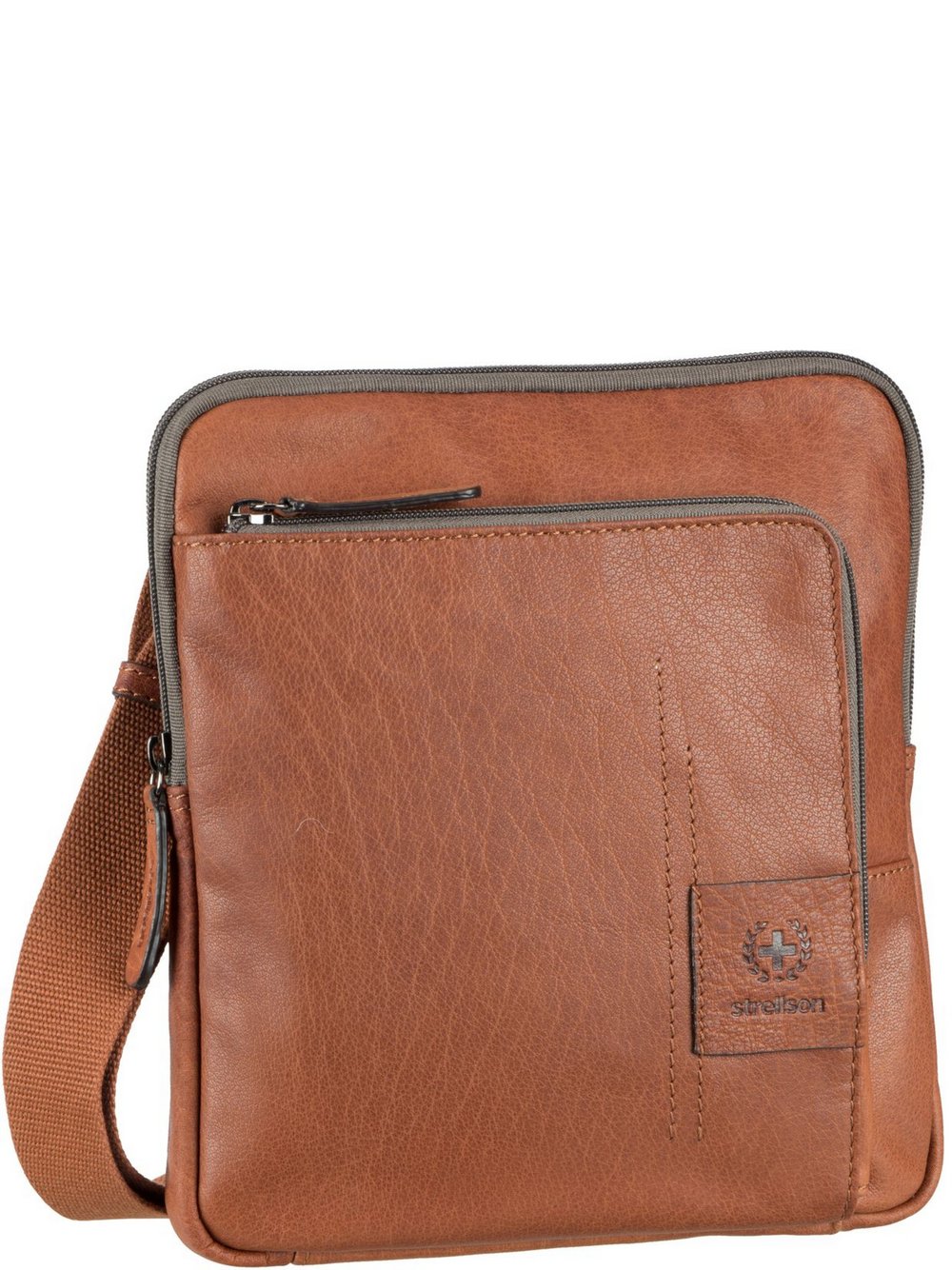 Strellson Umhängetasche Herren Leder braun, ONE SIZE