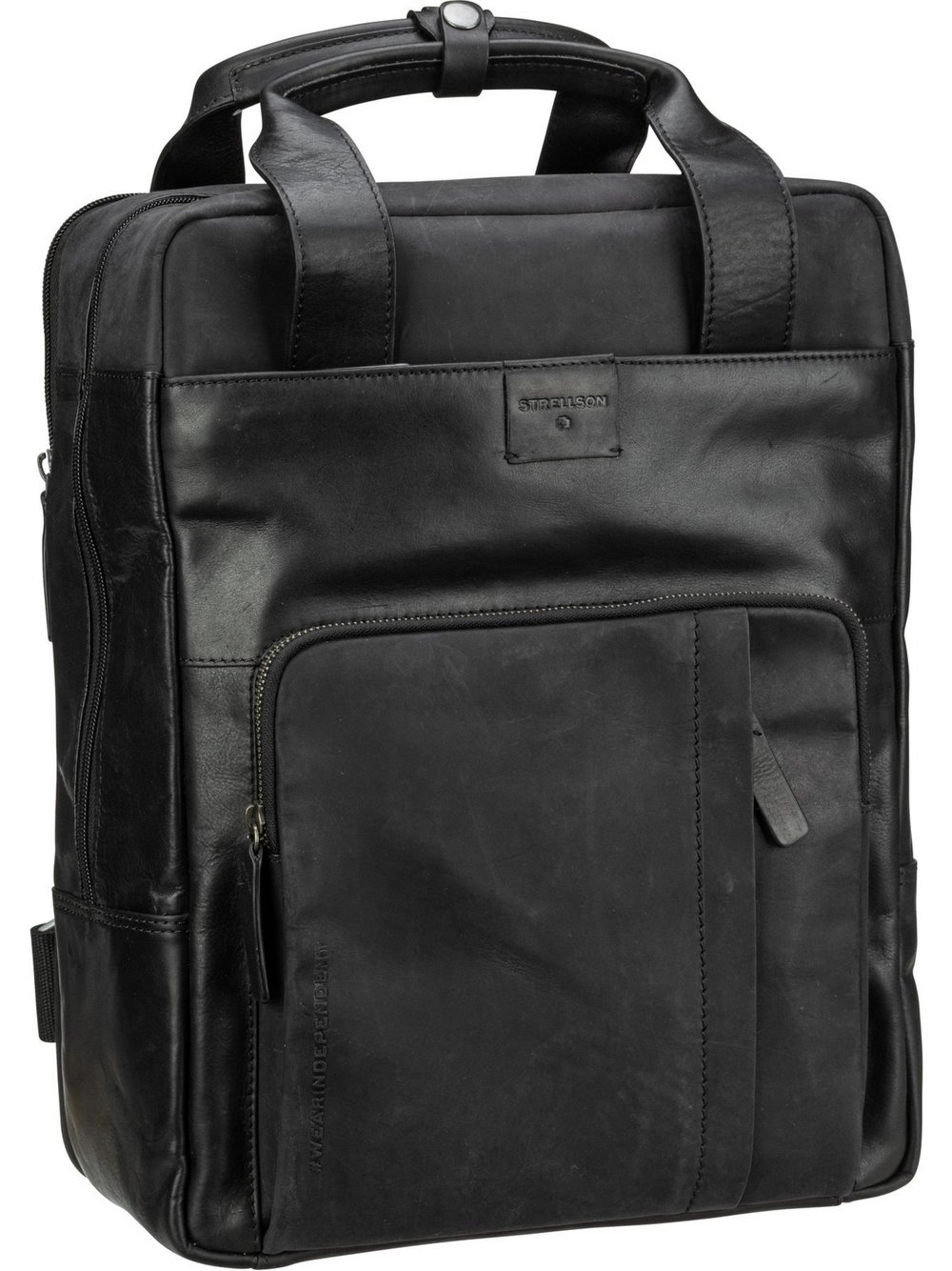 Thumbnail - Strellson Rucksack Herren Leder schwarz, ONE SIZE