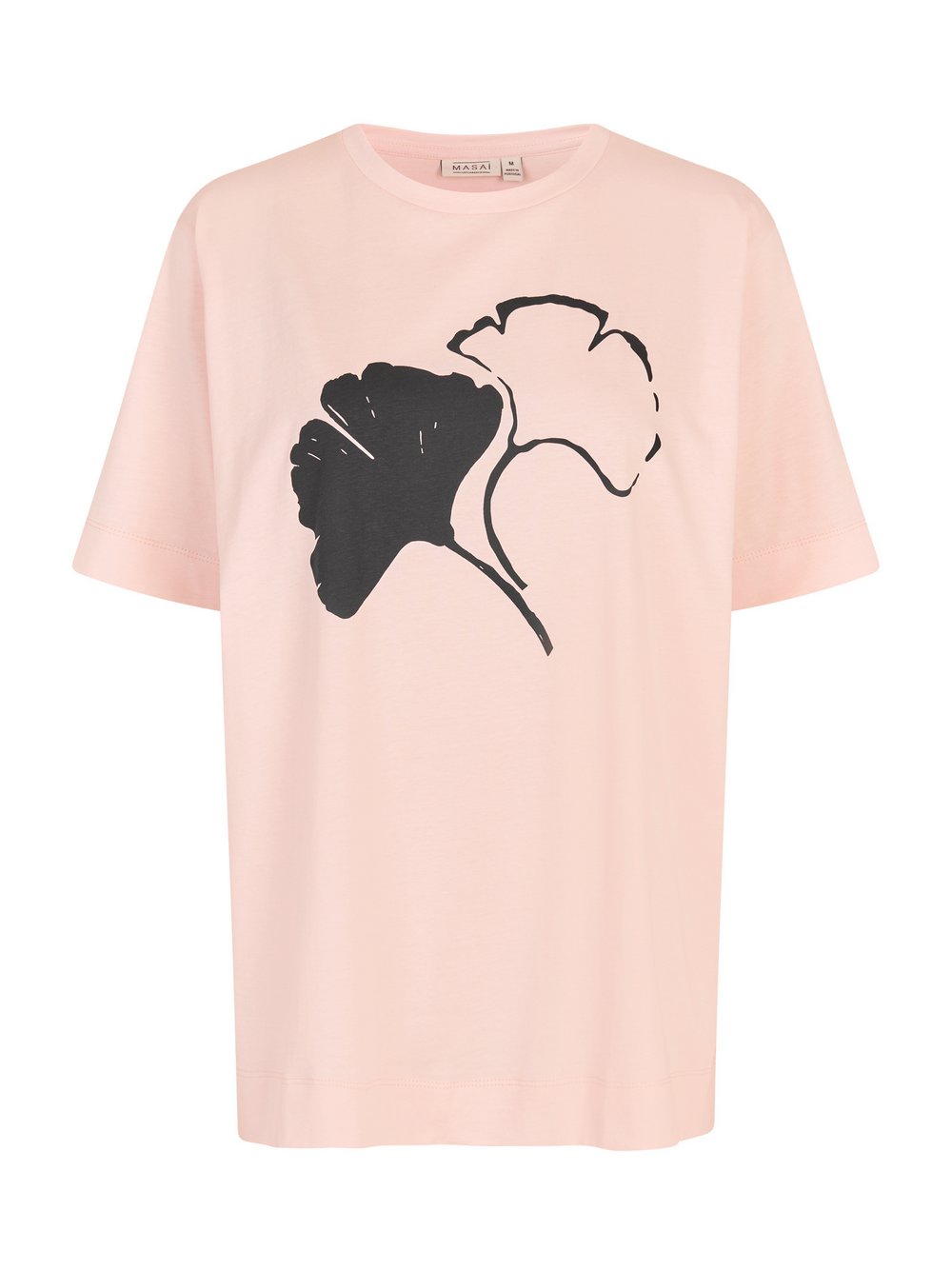 Thumbnail - Masai Kurzarm T-shirt Damen Baumwolle lila bedruckt, 36