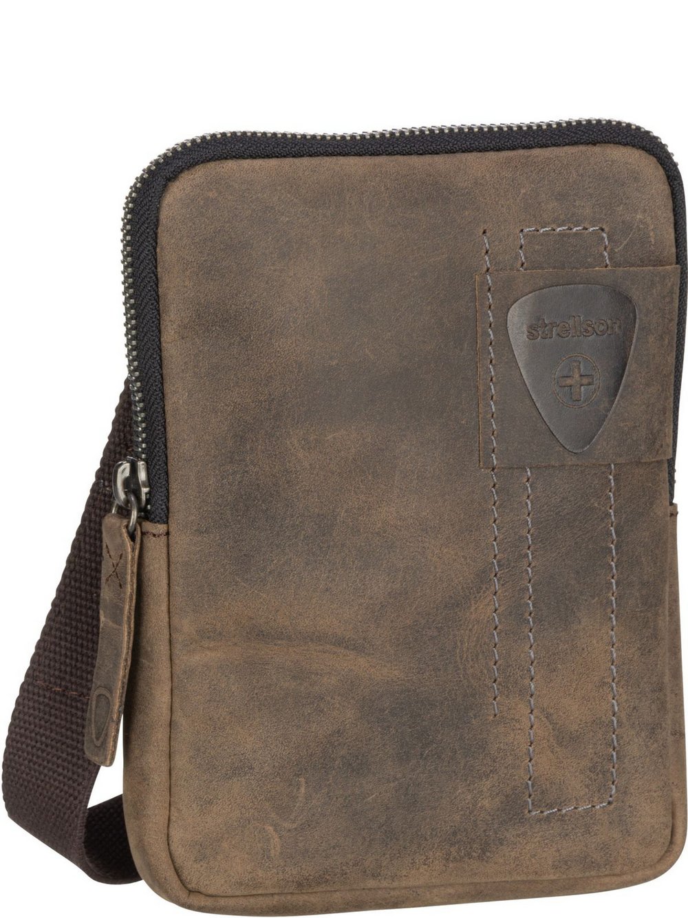 Thumbnail - Strellson Handytasche Herren Leder braun, ONE SIZE