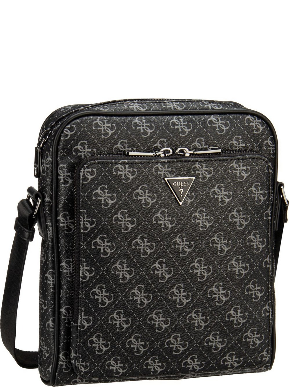 GUESS Bodybag Herren Kunstleder schwarz, ONE SIZE