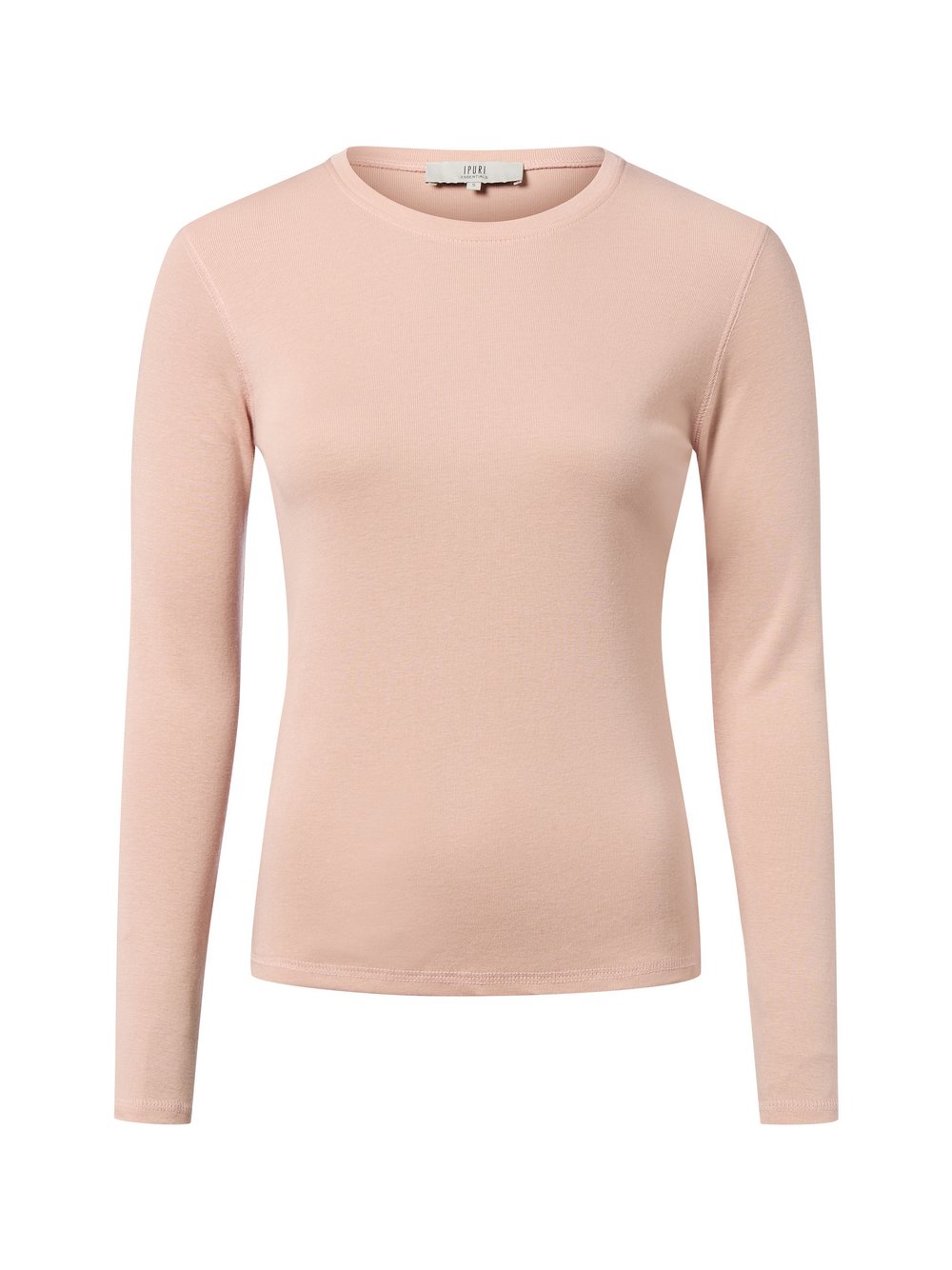 IPURI Langarmshirt Damen Baumwolle rosa, XS