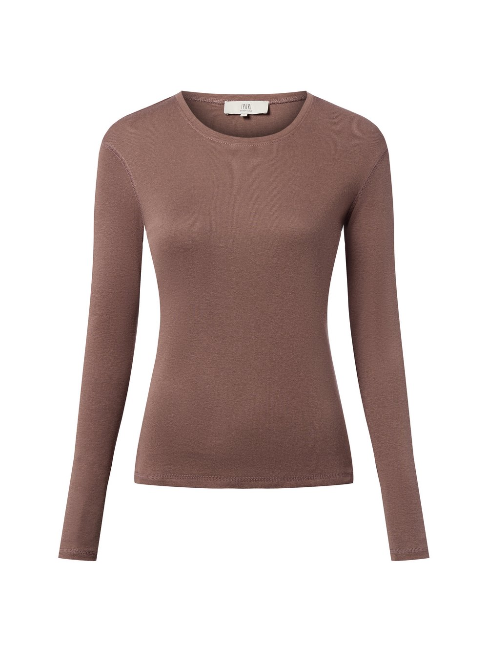IPURI Langarmshirt Damen Baumwolle mehrfarbig, XL