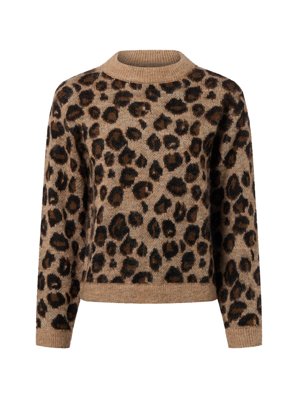 Marie Lund Strickpullover mit Wolle und Mohair Damen mehrfarbig gemustert, XS