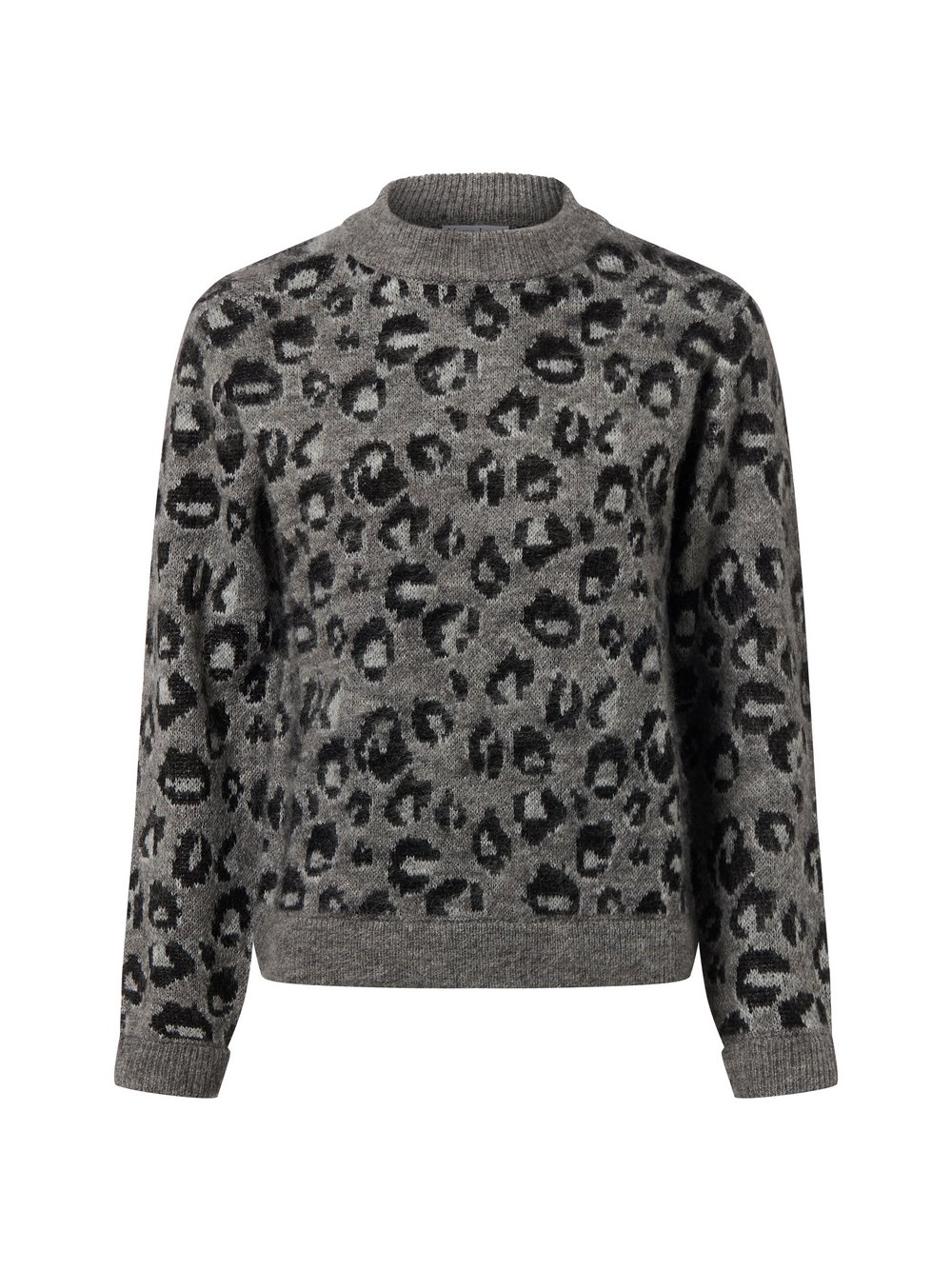 Marie Lund Strickpullover mit Wolle und Mohair Damen mehrfarbig gemustert, XS