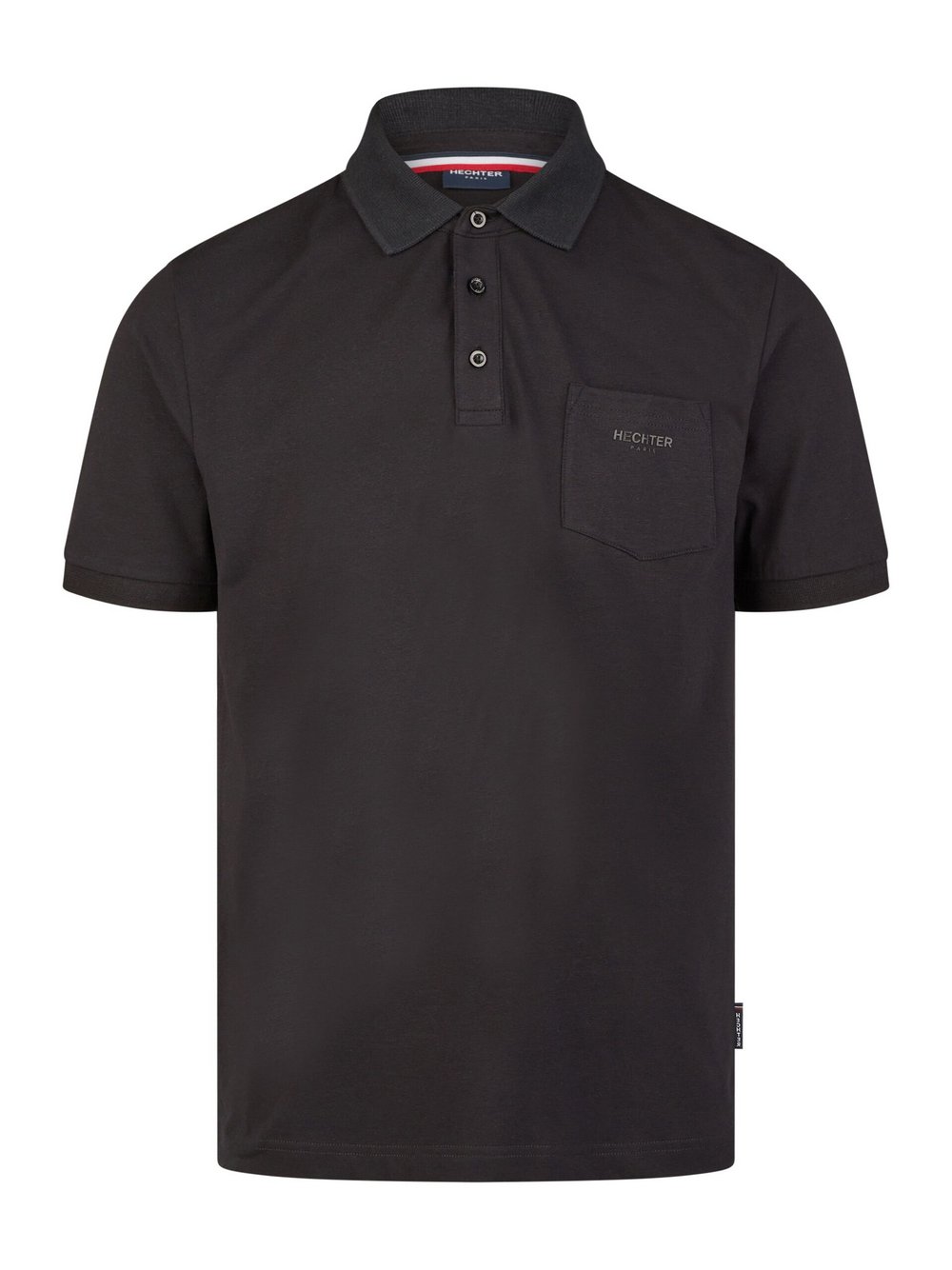 Daniel Hechter Poloshirt Herren Baumwolle schwarz, XL