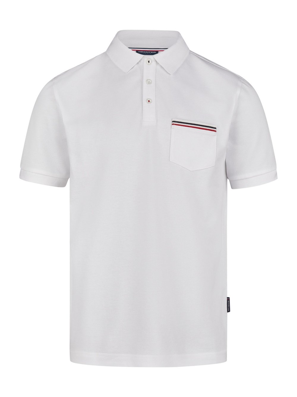 Thumbnail - Daniel Hechter Poloshirt Herren Baumwolle weiß, XL