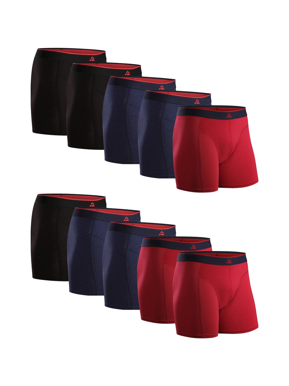 DANISH ENDURANCE Boxershorts Herren Viskose mehrfarbig, M
