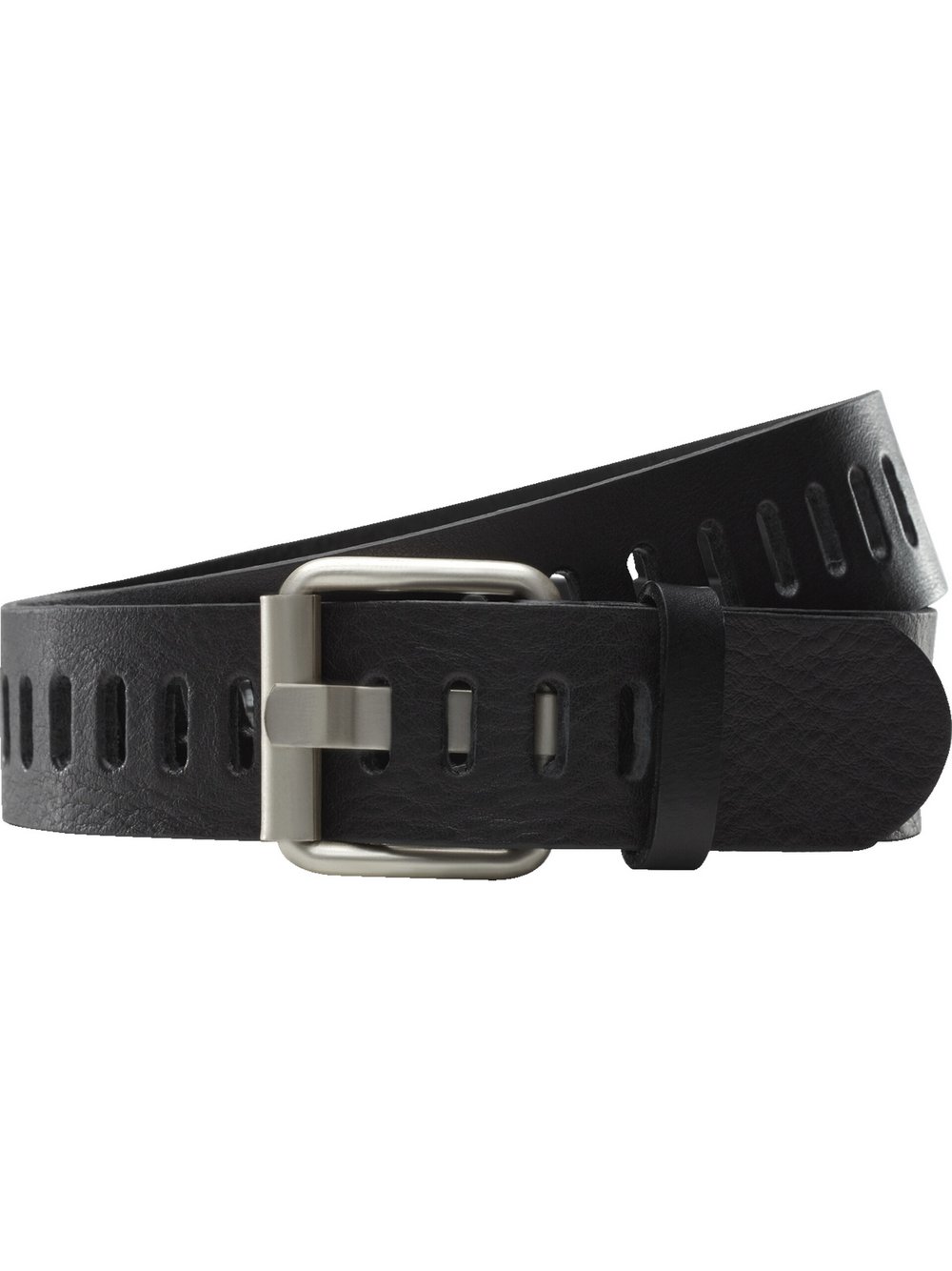 BABISTA Ledergürtel Herren schwarz, 110