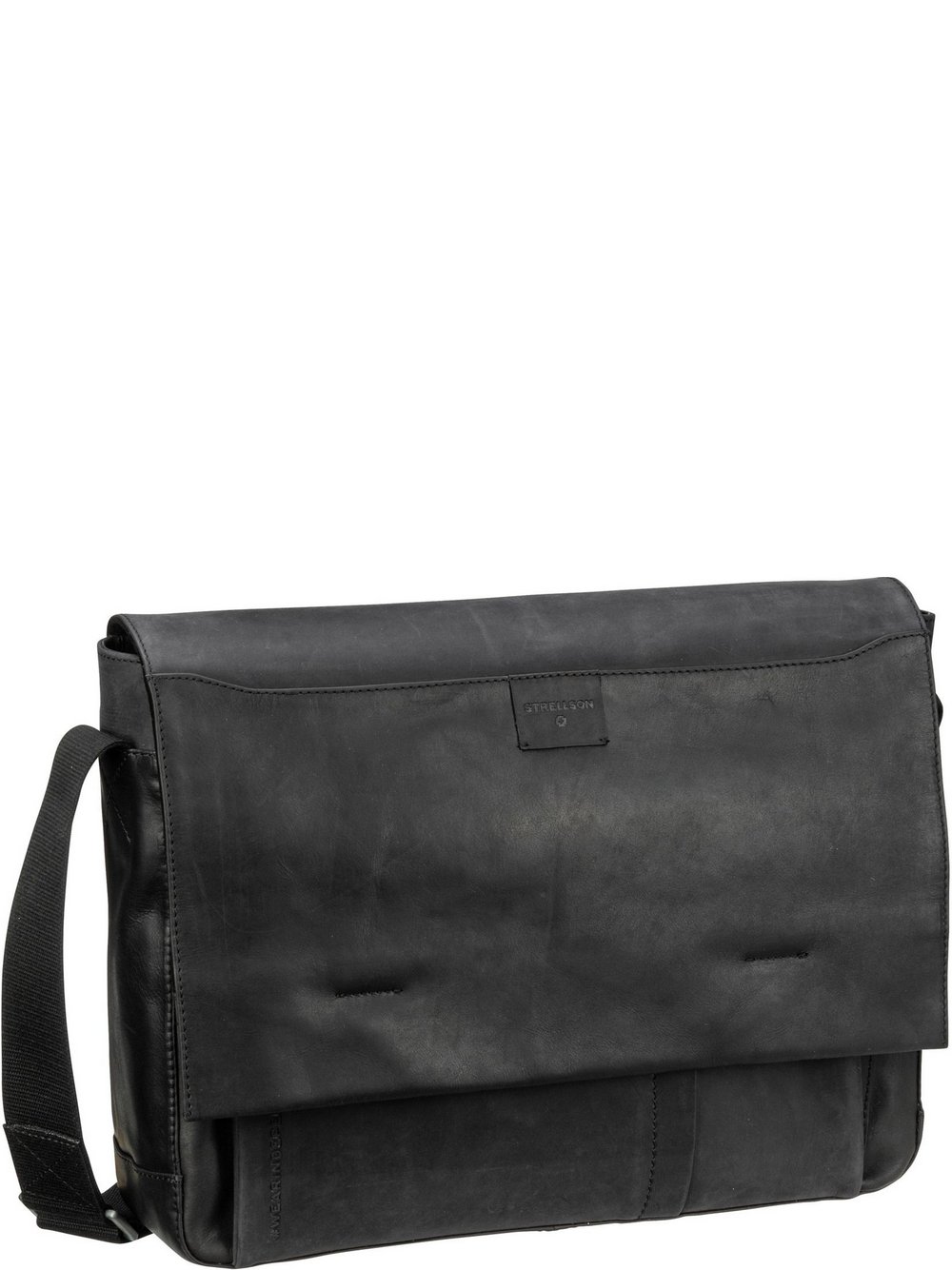 Strellson Umhängetasche Herren Leder schwarz, ONE SIZE