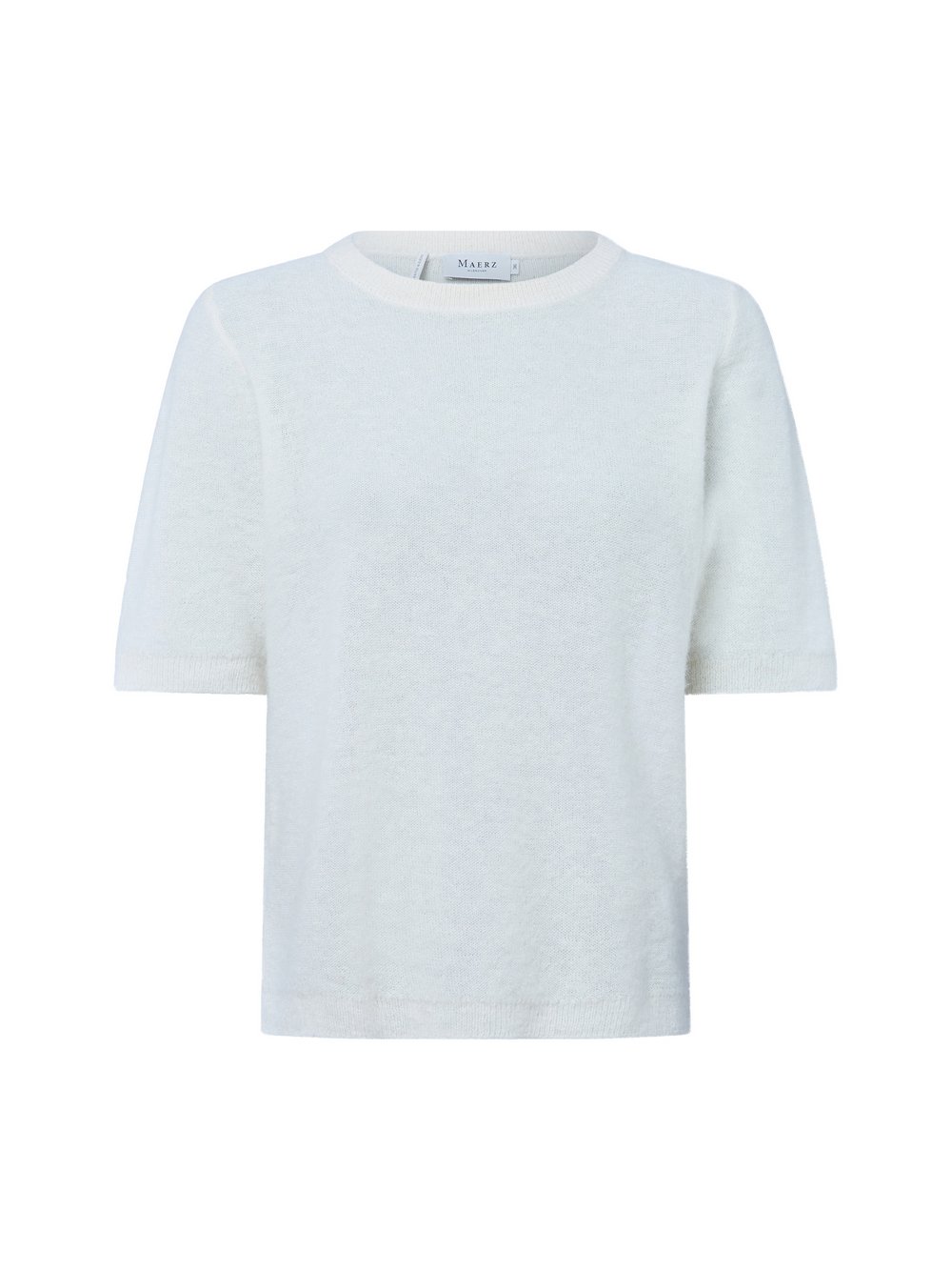MAERZ Pullover mit Alpaka-Anteil Damen Wolle weiß, 44