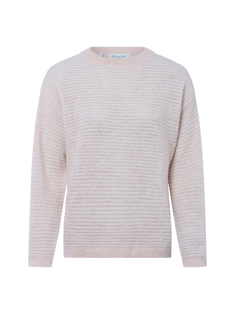 MAERZ Strickpullover mit Alpaka-Anteil Damen Wolle rosa, 38