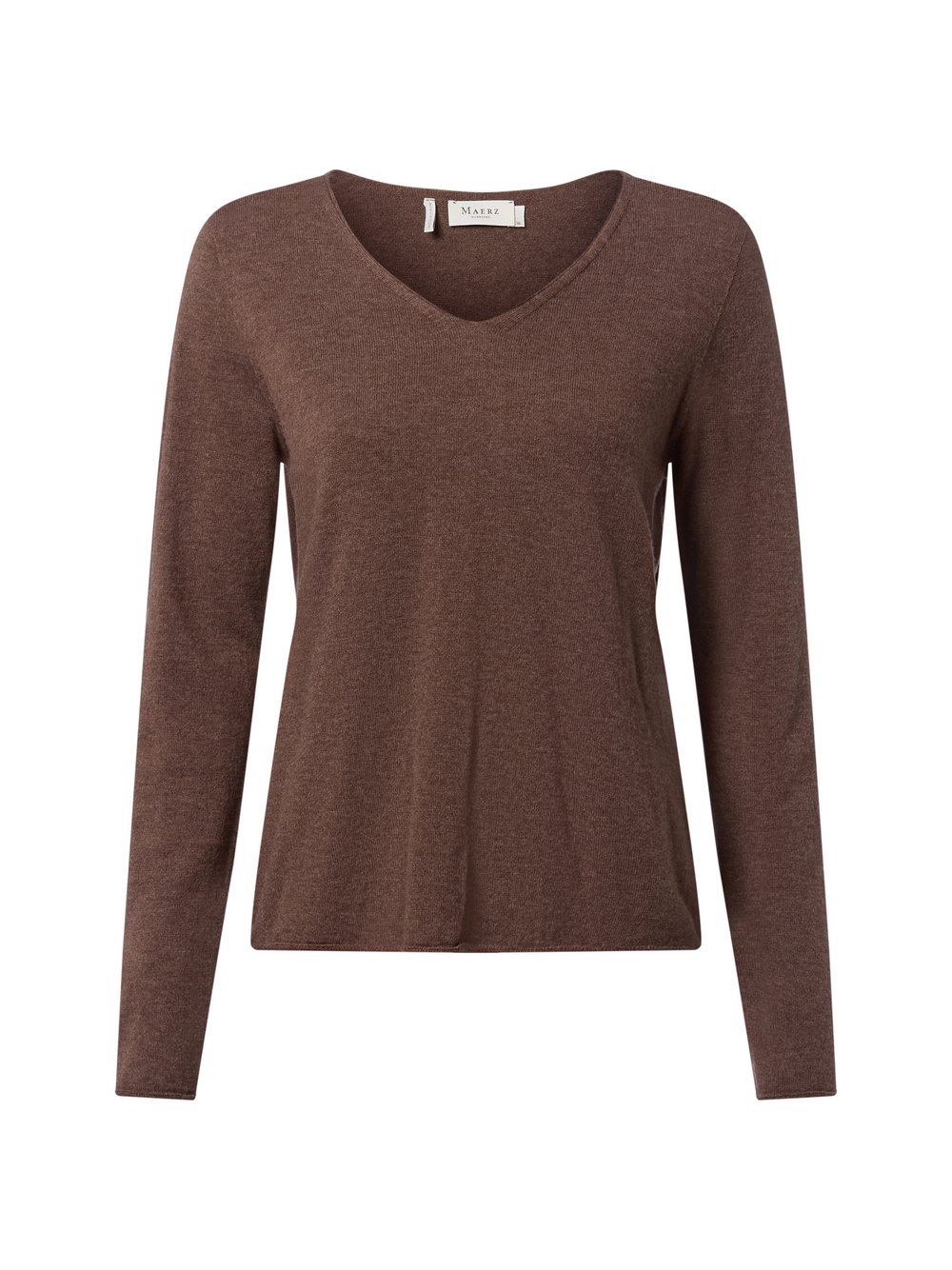 MAERZ Strickpullover Damen Wolle braun, 36