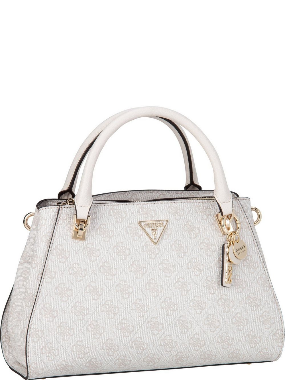 GUESS Handtasche Damen Kunstleder weiß, ONE SIZE