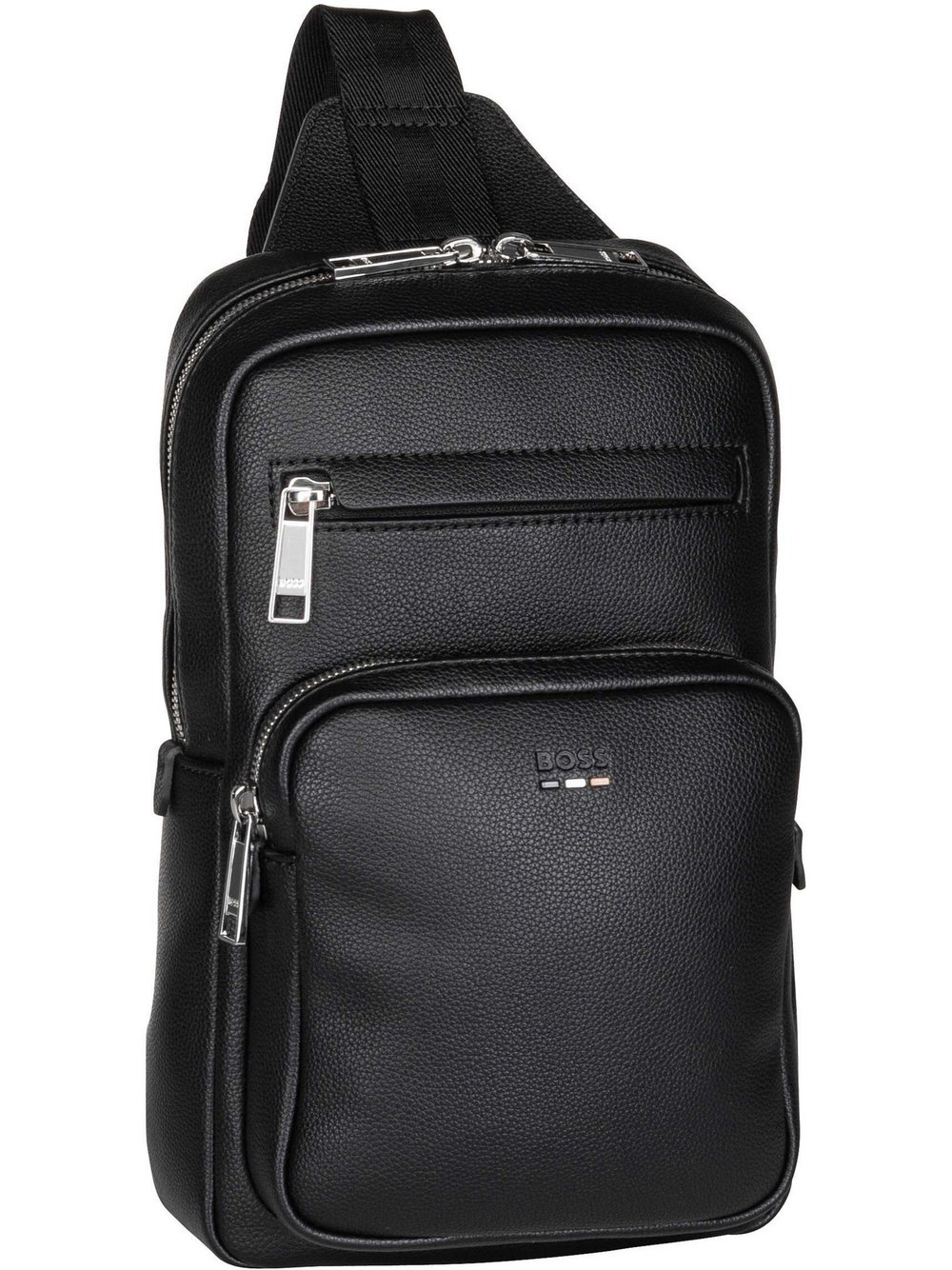 BOSS Rucksack Herren Kunstleder schwarz, ONE SIZE