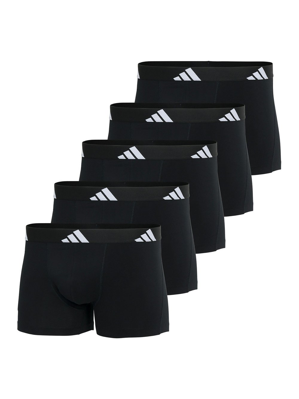adidas Originals Boxershort 5er Pack Herren Baumwolle schwarz, M