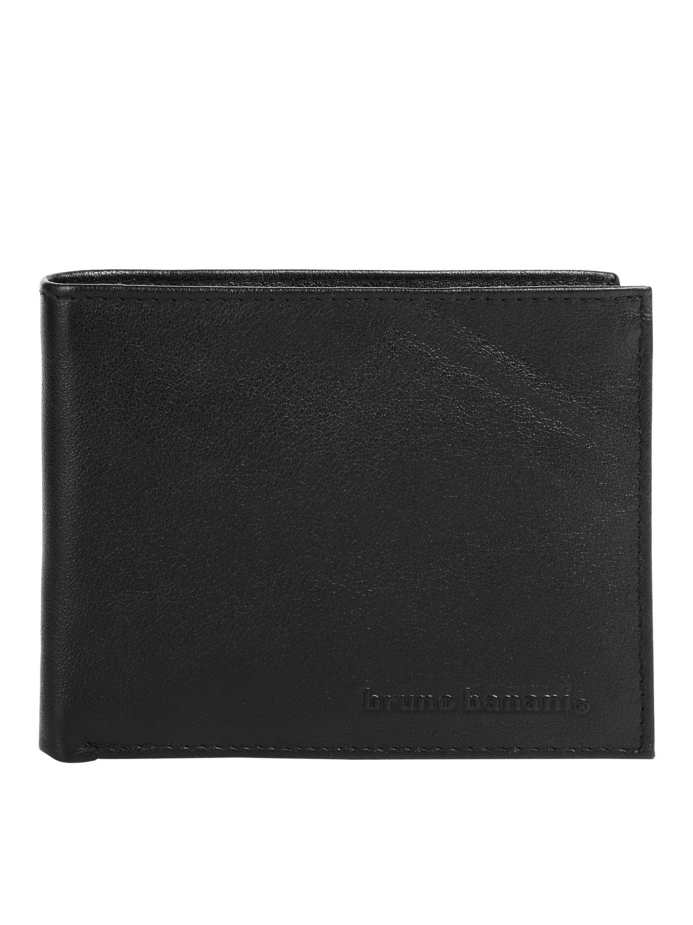 Thumbnail - Bruno Banani Geldbörse Herren Leder schwarz, ONE SIZE