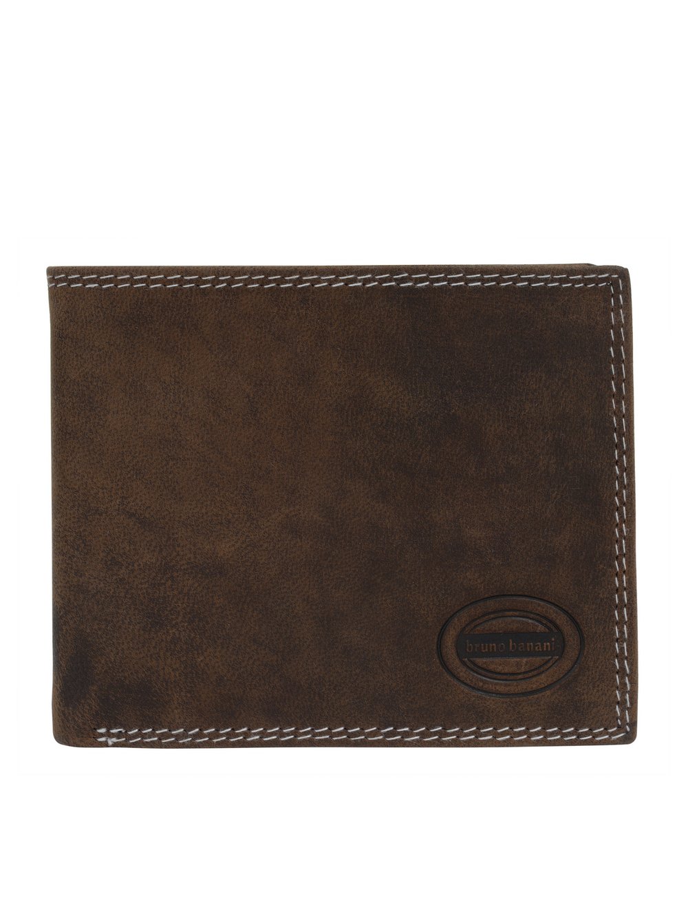 Bruno Banani Geldbörse Herren Leder braun, ONE SIZE