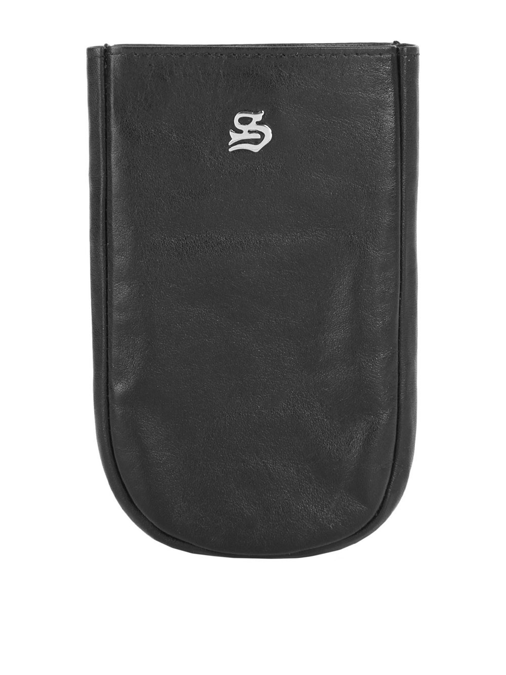 Szuna Schlüsseletui Damen Leder schwarz, ONE SIZE