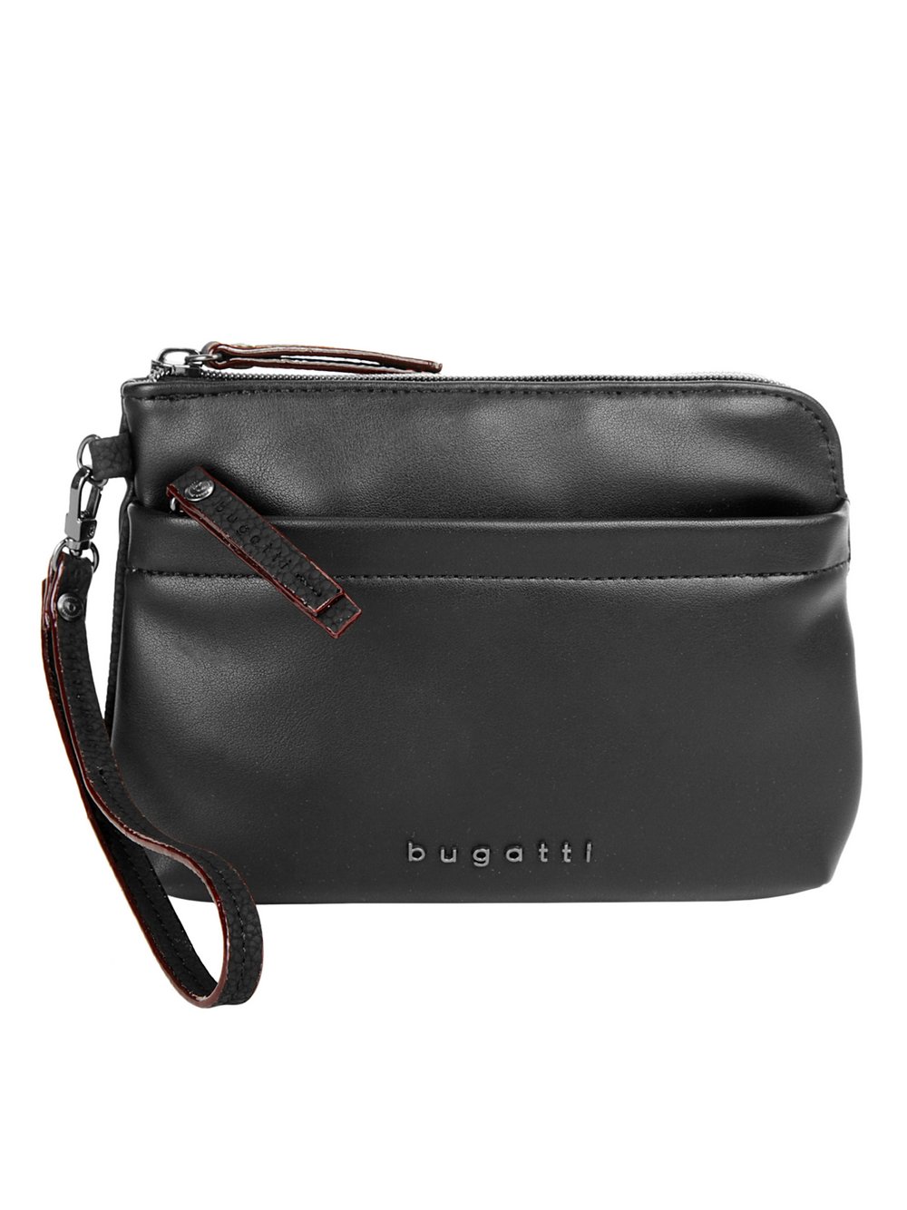Bugatti Abendtasche Damen Kunstleder schwarz, ONE SIZE